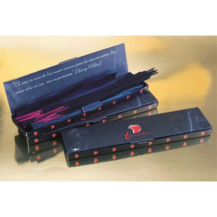 Tentation Erotic Incense Pheromones 20 Sticks Canella displayed in a box, featuring a seductive aroma and pheromone-enhanced formula.
