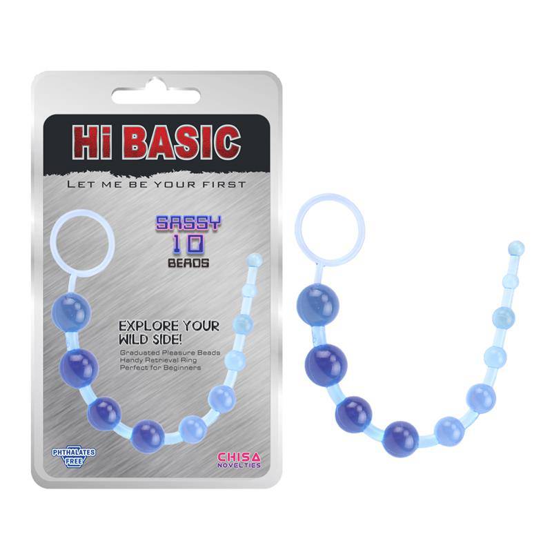 Thai Balls Sassy 30 cm Blue - secretsextoys.store
