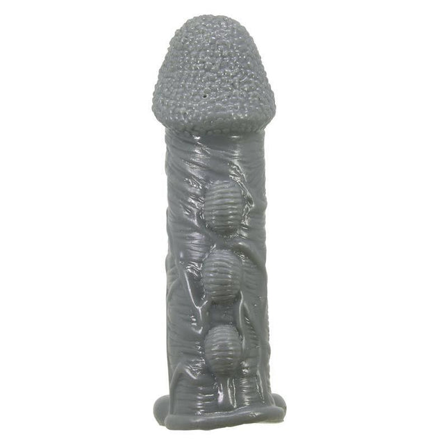 Thick Penis Sleeve Enhances Pleasure with textured design for increased sensation and stamina during intimate sessions.