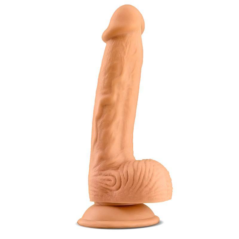 Thom Realistic Dildo with Testicles Flesh 8.3 - secretsextoys.store