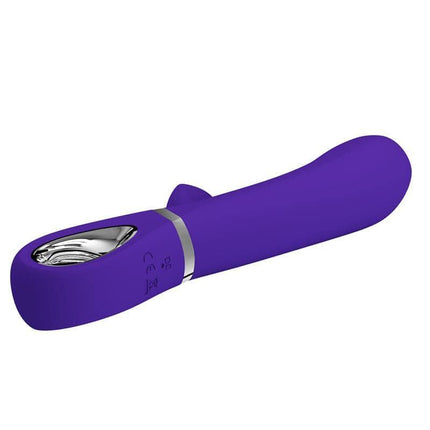 Thomas Vibrator G-Spot Purple with premium silicone and dual stimulation design for optimal pleasure.