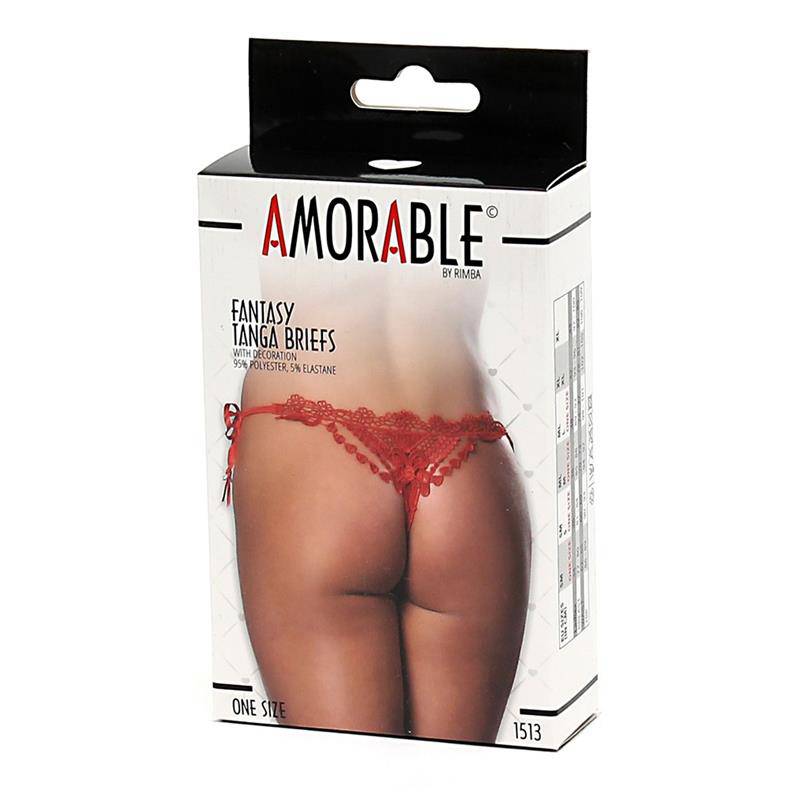 Thong Fantasy Red One Size - secretsextoys.store