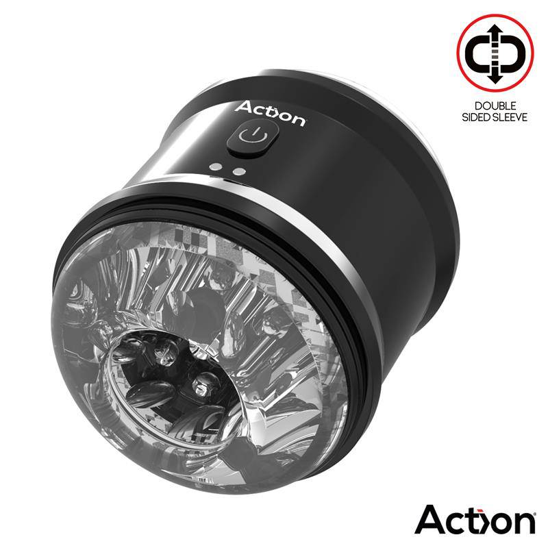 Thor Double Sided Vibrating Masturbator - secretsextoys.store