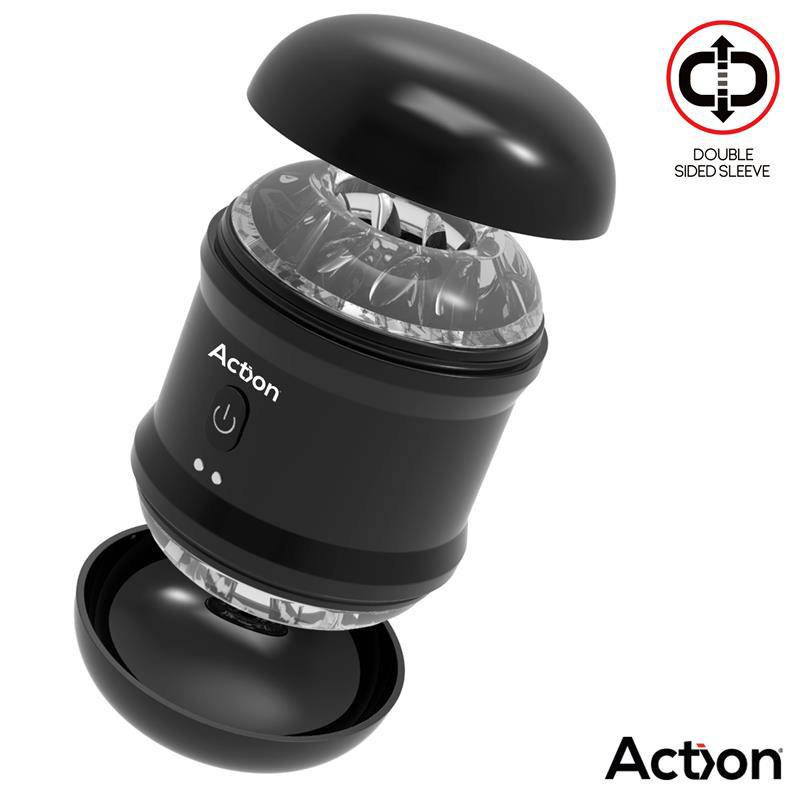 Thor Double Sided Vibrating Masturbator - secretsextoys.store