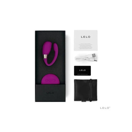 TIANI 3 Deep Rose vibrator set with accessories and packaging