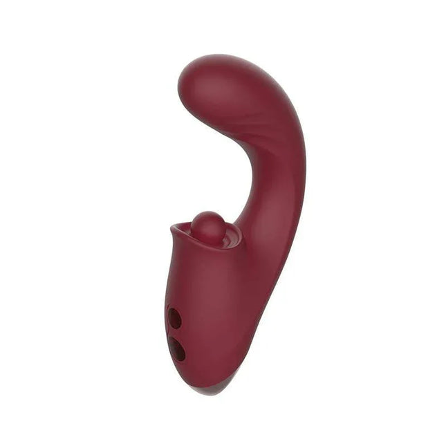 Tide Vibe with Thrusting and Tapping - multi-function vibrator showcasing design with 10 vibration functions, 5 thrusting modes.