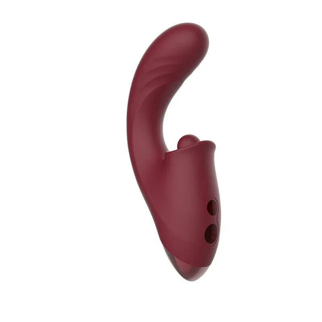 Tide Vibe with Thrusting and Tapping in maroon color showcasing multiple control buttons on the side