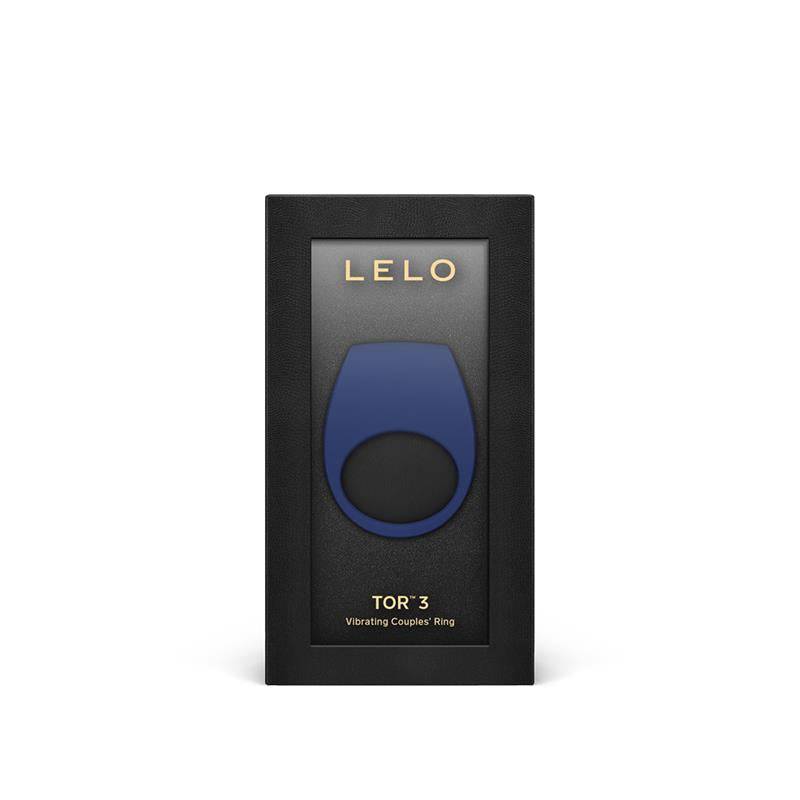 Tor 3 COuple Ring with Lelo APP Base Blue - secretsextoys.store