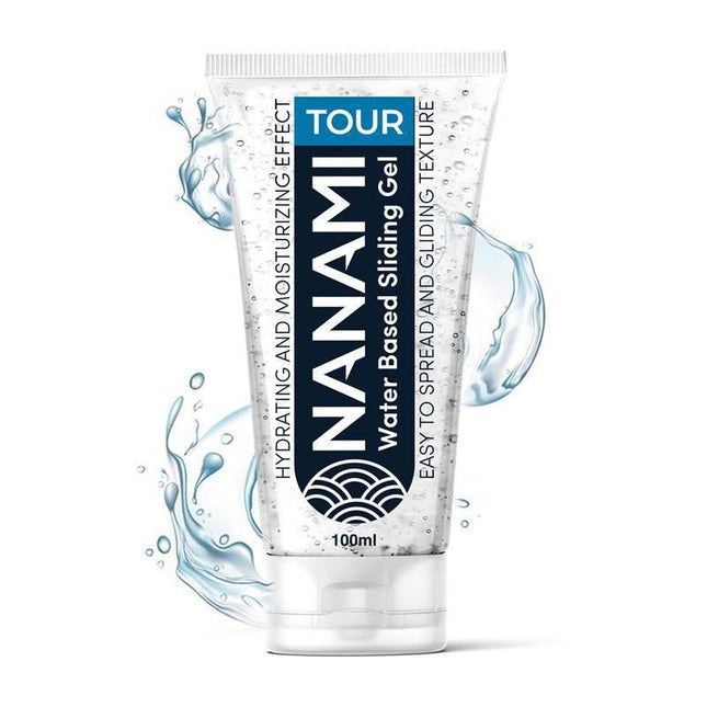 Tour Waterbased Lubricant High Quality 100 ml by NANAMI for smooth, odorless experience
