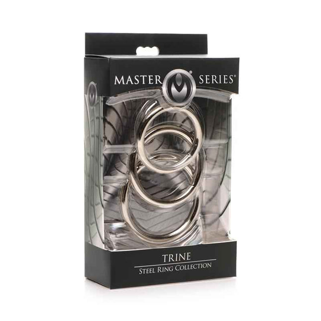 Trine Set of 3 Steel C-Ring