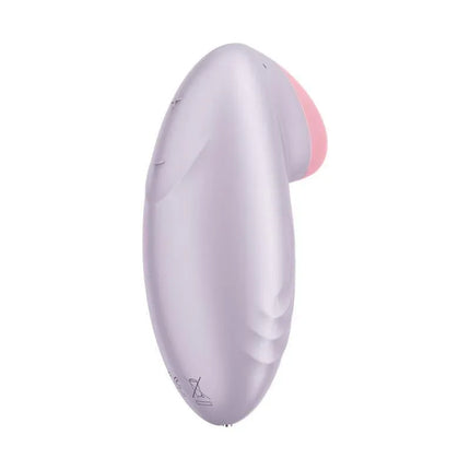 Tropical Tip with APP Satisfyer Connect Lilac pleasure device with bird-inspired design and vibrant color for deep sensations.