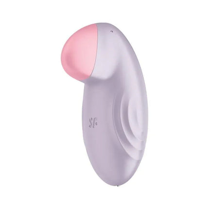 Tropical Tip with APP Satisfyer Connect Lilac - vibrant bird-inspired pleasure device for clitoral stimulation.