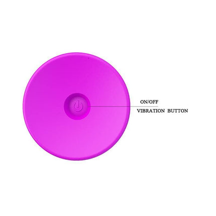 Close-up of the on/off vibration button for Twist Vibrator Anal Plug, showing easy and convenient control option.