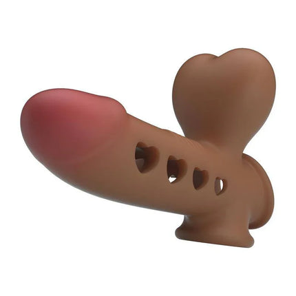 Tyronn Penis Sleeve with inflation function for enhanced thickness and stimulation
