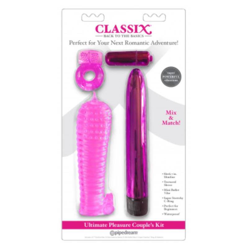 Ultimate Pleasure Couples Kit Pink - secretsextoys.store