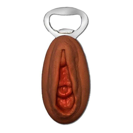 Unique Vagina-shaped Bottle Opener for Parties by DIVERTY SEX, bold adult party accessory.