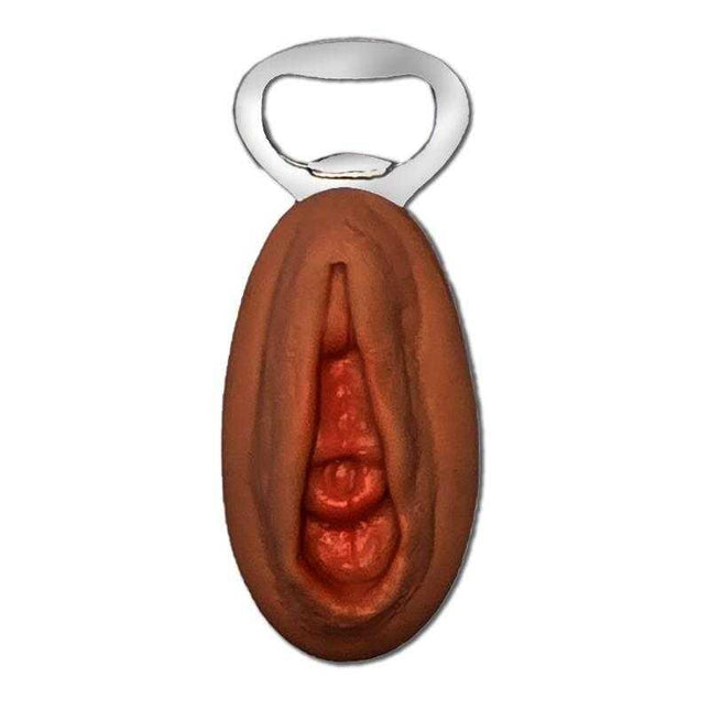 Unique Vagina-shaped Bottle Opener for Parties by DIVERTY SEX, bold adult party accessory.