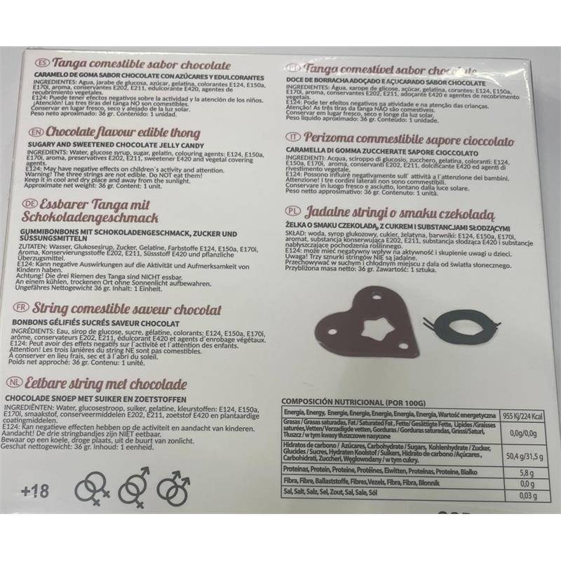 Unisex Chocolate Edible Thong for Passionate Moments - secretsextoys.store