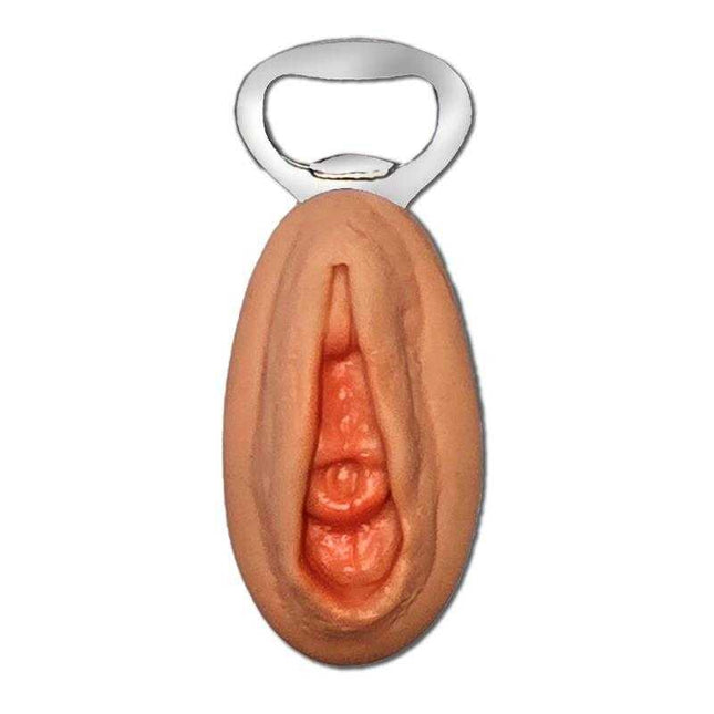 Vagina Shaped Bottle Opener for Entertaining Events - novelty party accessory for celebrations and pranks.