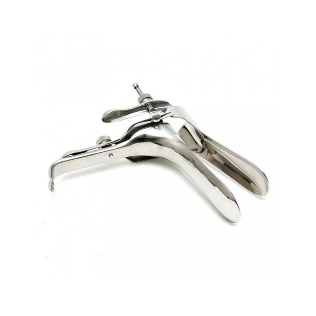 Chrome-plated Vaginal Speculum with 2 Spoons for precise vaginal inspections and enhanced exposure.