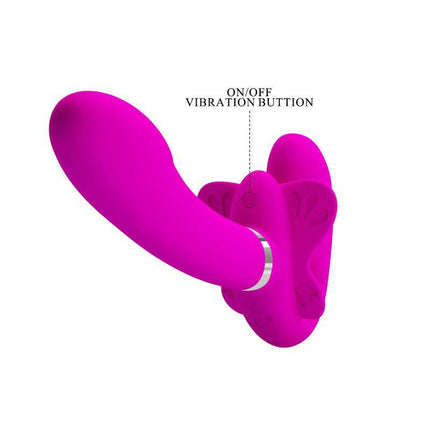 Valerie Couple Vibe Strapless USB with 12 vibration functions, featuring a seamless and harness-free design for versatile pleasure.