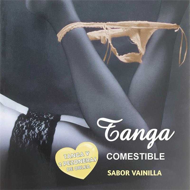 Vanilla Thong with Nipple Covers - secretsextoys.store