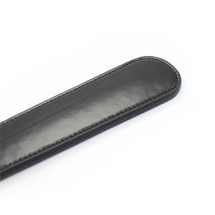 Vegan Leather Paddle 48 cm made from premium vegan leather with color-matched stitching, ideal for BDSM exploration.