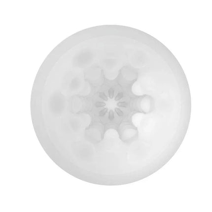 Venus-X Fantasy Ball Male Masturbator internal sleeve view showcasing ribbed interior for intense stimulation.