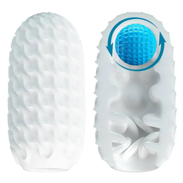 Venus-X Magic Ball Male Masturbator with lifelike sleeve and rolling-ball action for enhanced solo pleasure.