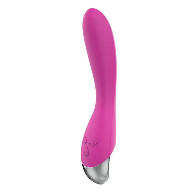 Vibe 6 Vibration Functions USB Pink premium vibrator with six distinct modes for customizable pleasure.