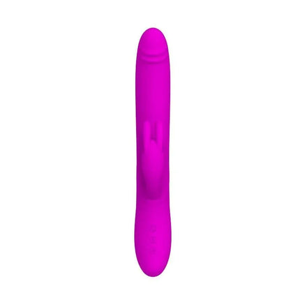 Vibe and Rotator Byron Purple multi-function vibrator with waterproof design, featuring customizable vibration and rotation for versatile pleasure.