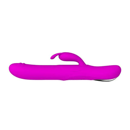 Vibe and Rotator Byron Purple multi-function waterproof vibrator, USB-rechargeable, with 7 vibration and 4 rotation functions.