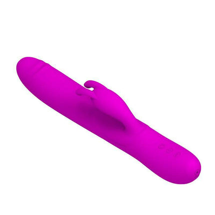 Vibe and Rotator Byron Purple multi-function vibrator waterproof USB-rechargeable with 7 vibration and 4 rotation functions.