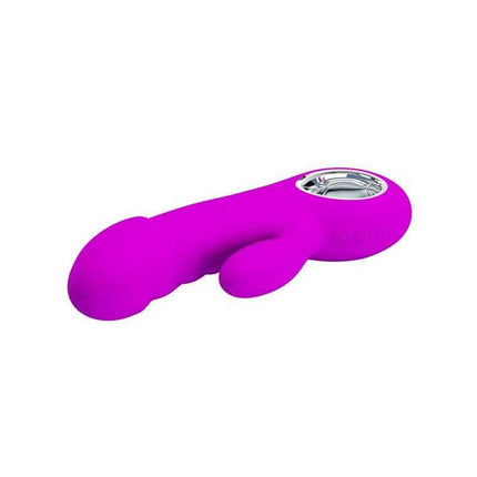 Vibe Ansel USB Silicone Purple intimate stimulator with 7 vibration functions and soft silicone finish for comfort and pleasure.