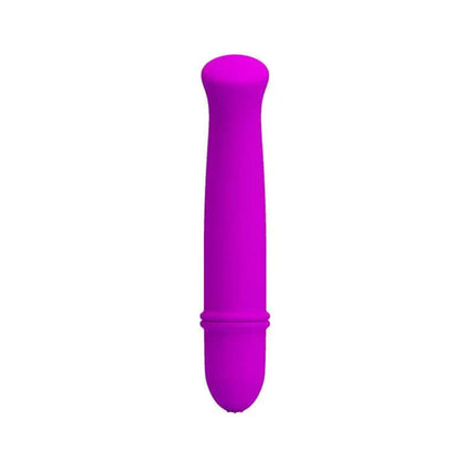 Vibe Antony Purple 10-function vibrator with rounded shape for luxurious stimulation, 12cm length, USA made