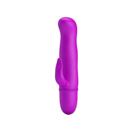 Vibe Blithe Purple G-spot Vibrator with curved silhouette for enhanced stimulation and compact design.