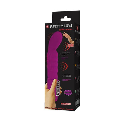 Vibe Body Touch Purple vibrator packaging showing the product design for enhanced pleasure and intimacy.