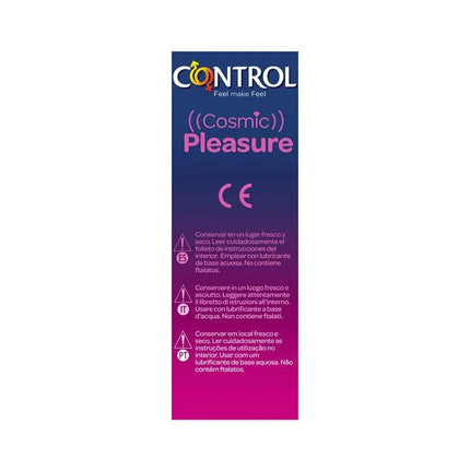 Packaging of Vibe Cosmic Pleasure with product instructions and warnings