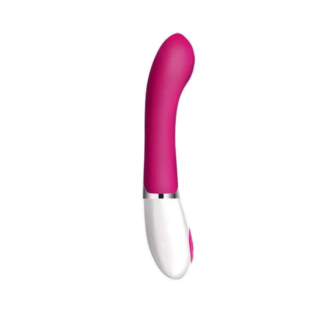 Vibe Daniel Pink premium vibrator with 30 functions, ergonomic design, and high-quality silicone for precise stimulation and control.