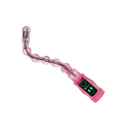 Vibe Distortion Pink bendable vibrator with ultra-flexible design and six vibration functions for personalized pleasure.