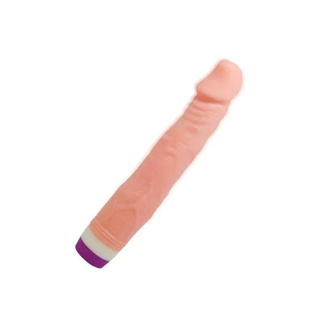 Vibe Flesh 22 cm versatile vibrator with realistic texture and easy controls for enhanced pleasure and exploration.