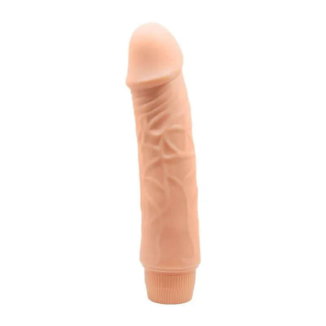 Vibe Flesh multi-vibrator with ergonomic shape and veined texture for lifelike sensation, ideal for beginners and enthusiasts.