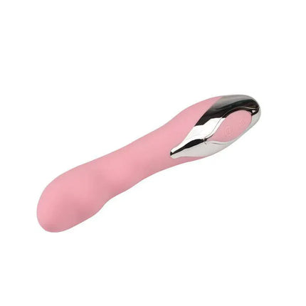 Vibe G-Gasm Digger in pink, designed for precise G-spot stimulation with customizable intensity, featuring 10 vibration frequencies.
