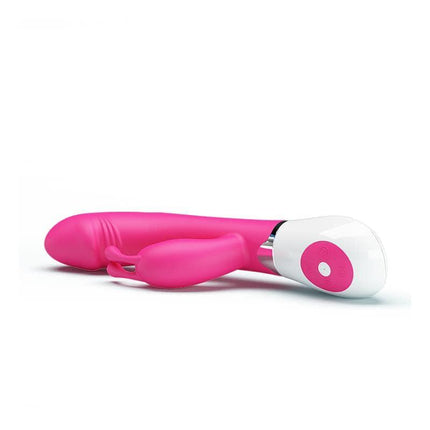 Vibe Gene with Voice Control Pink vibrator with contoured design and 30 vibration functions
