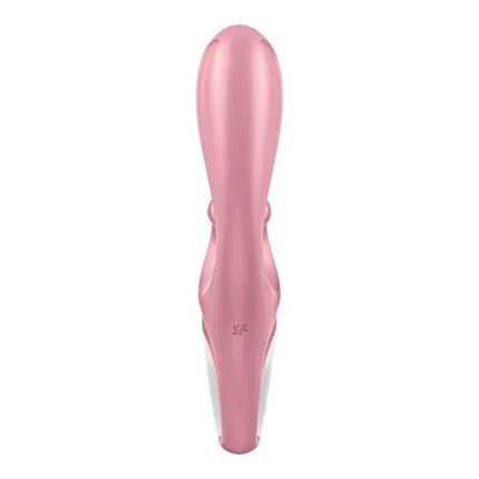 Vibe Hug Me with APP Satisfyer Connect Pink dual-motor vibrator for G-spot and clitoral stimulation