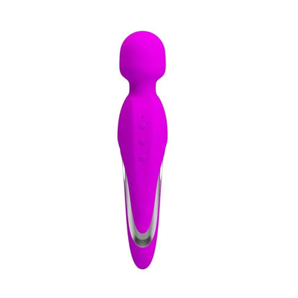 Vibe Mortimer USB Purple massager, compact and USB-rechargeable, in medical silicone for personal wellness and intimate pleasure.