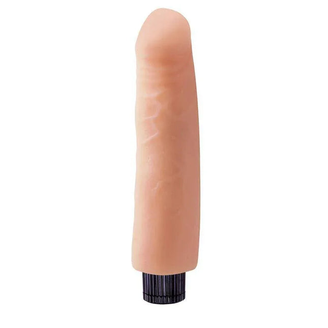 Vibe No.04 T-Skin 7.5 Flesh vibrator with multi-function vibration modes, designed for comfort and pleasure.
