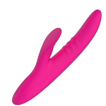 Vibe Peri Fuchsia vibrator featuring a flexible tongue for precise stimulation and 7 vibration functions, made with medical-grade silicone.