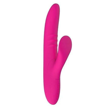 Vibe Peri Fuchsia vibrator with flexible tongue for precise stimulation, featuring 7 vibration functions and medical-grade silicone.