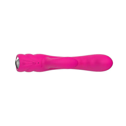 Vibe Pure Fuchsia high quality silicone product with 2 motors and 7 vibration functions, designed for superior pleasure and flexibility.